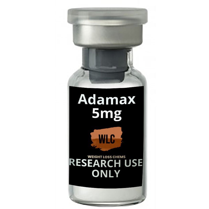 Adamax 5mg vial for research use only.  Weight Loss Chems product.
