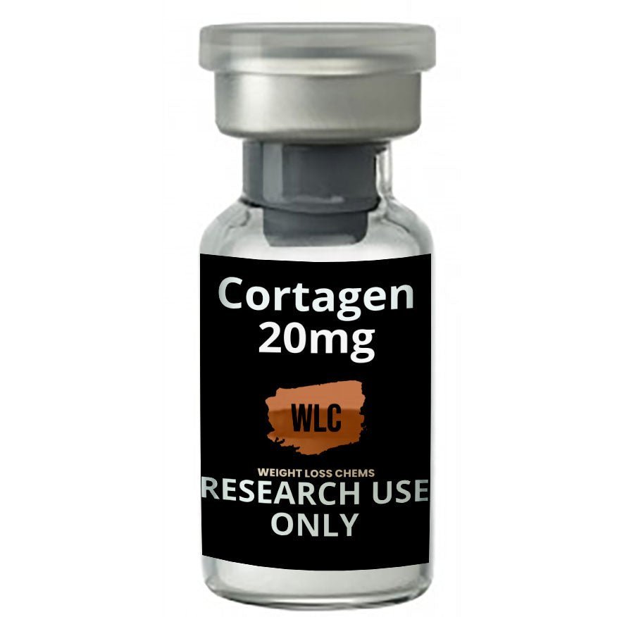 Cortagen 20mg vial for research use only.  Weight Loss Chems product.